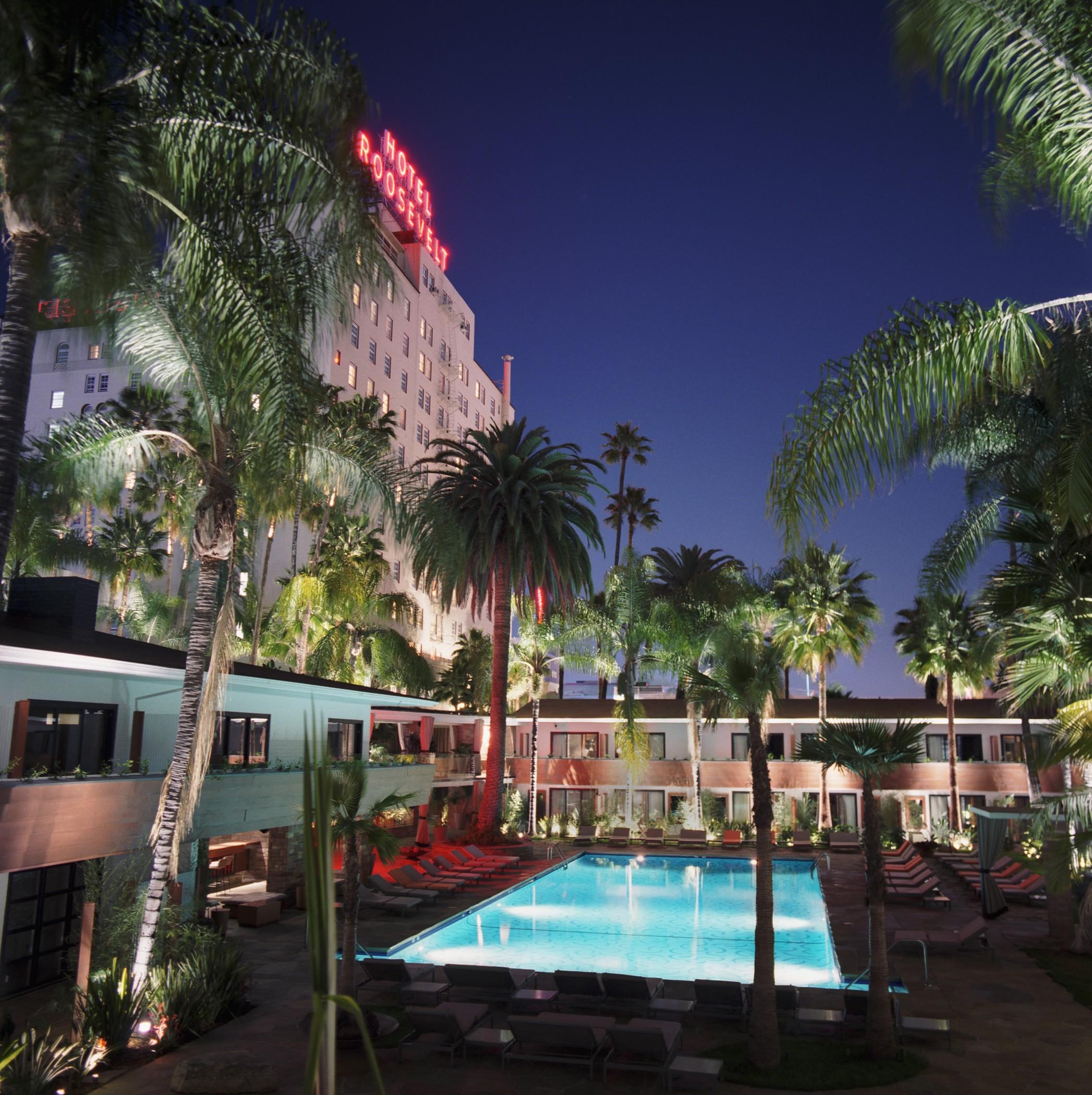 מלון לוס אנג'לס The Hollywood Roosevelt מראה חיצוני תמונה